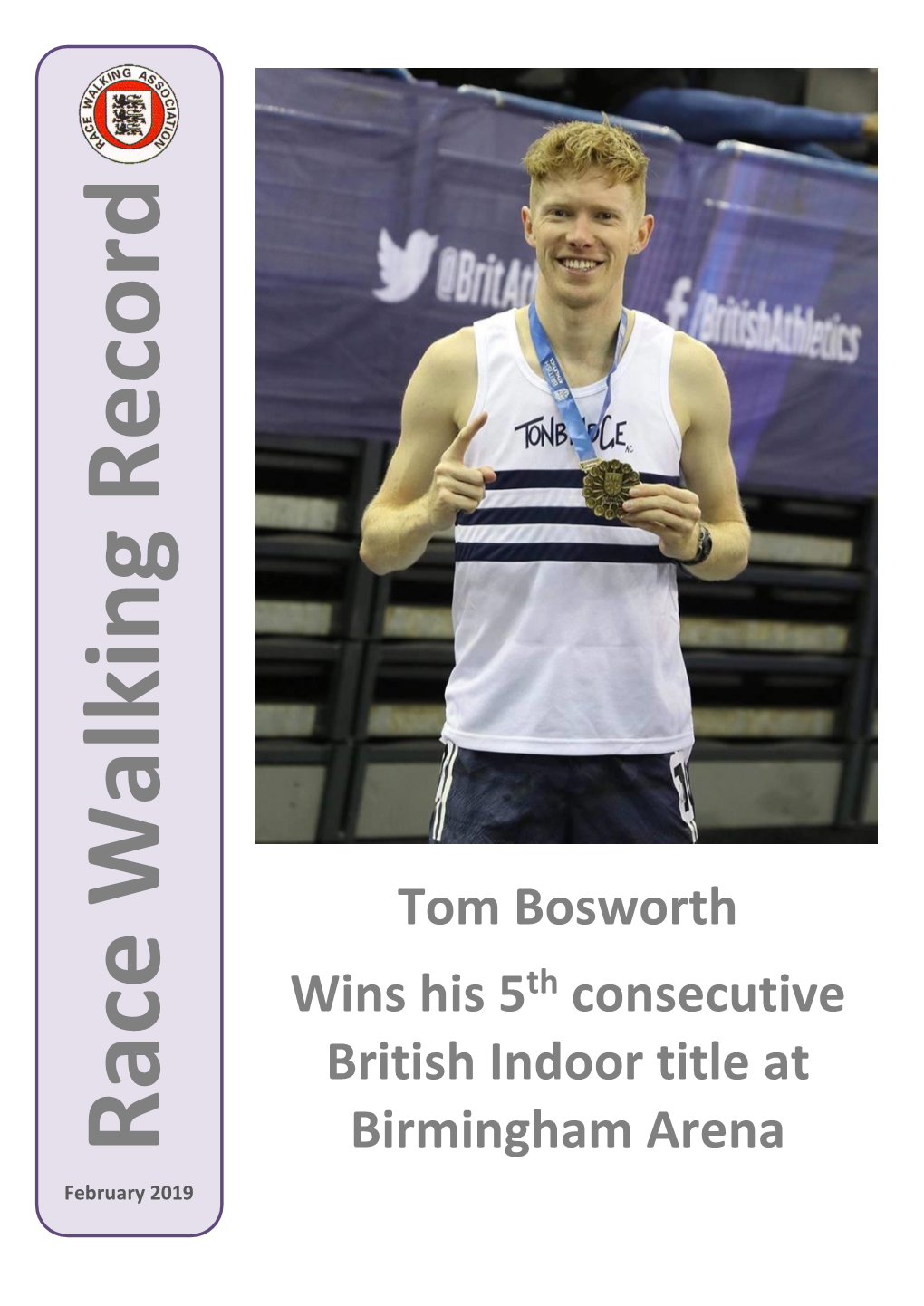 Tom Bosworth Wins His 5Th Consecutive British Indoor Title At
