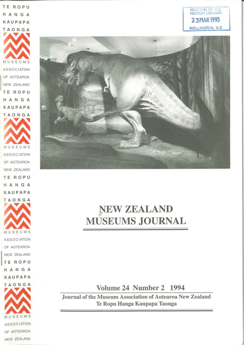 NZMJ Volume 24 Number 2 Summer 1994.Tif