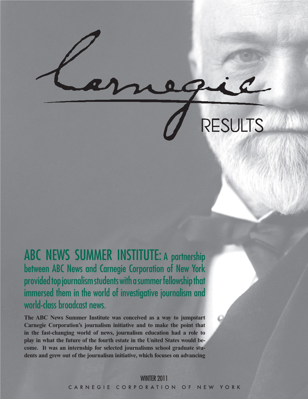 ABC NEWS SUMMER INSTITUTE:A Partnership