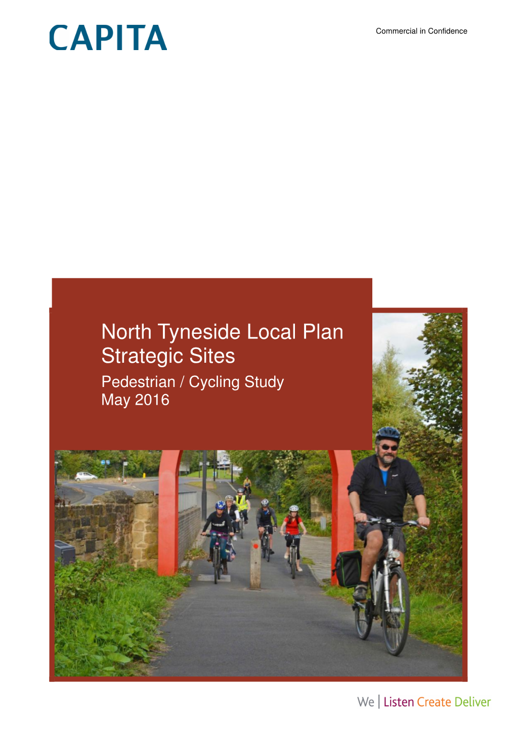 North Tyneside Local Plan Strategic Sites Pedestrian / Cycling Study May 2016