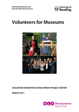 Volunteers for Museums