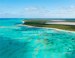 SANDY POINT BEACHFRONT North Caicos, Turks & Caicos Islands