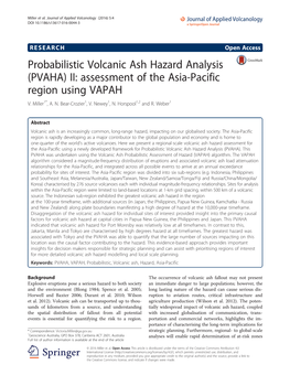 Probabilistic Volcanic Ash Hazard Analysis (PVAHA) II: Assessment of the Asia-Pacific Region Using VAPAH V