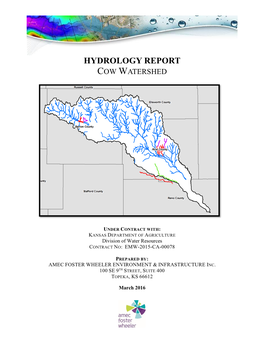 Hydrology Report Cow Watershed