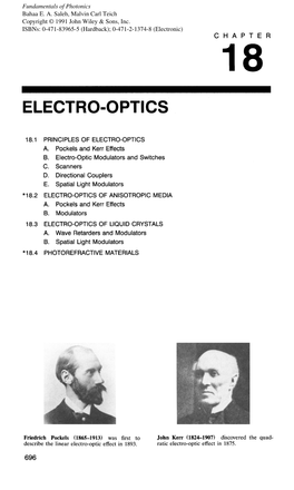 Electro-Optics