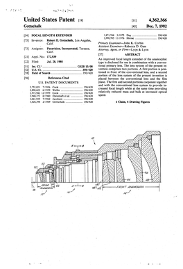 United States Patent [191 [111 4,362,366 Gottschalk [45] Dec