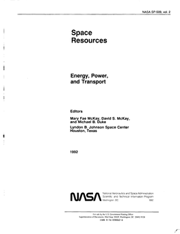 Space Resources