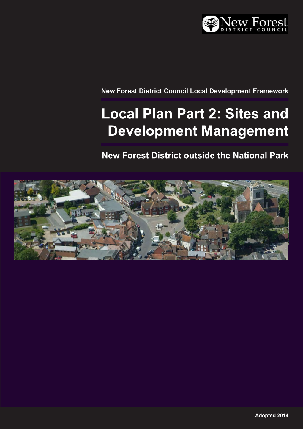 Local Plan Part 2: Sites and Development Management