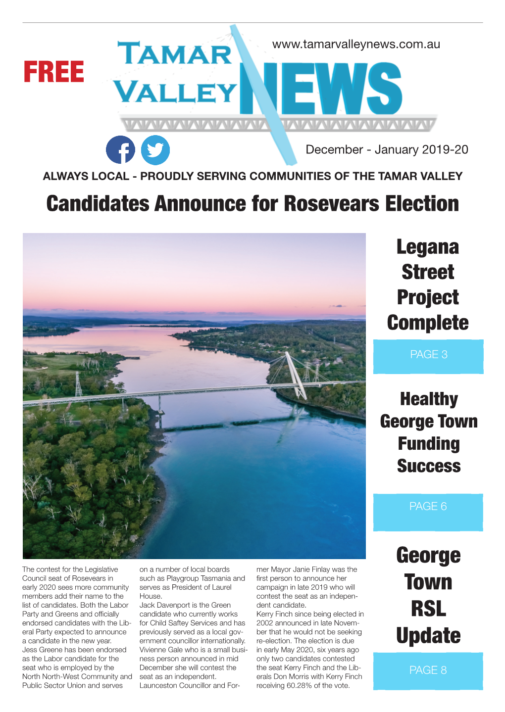 Candidates Announce for Rosevears Election