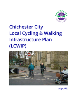 Chichester City Local Cycling & Walking Infrastructure Plan (LCWIP)