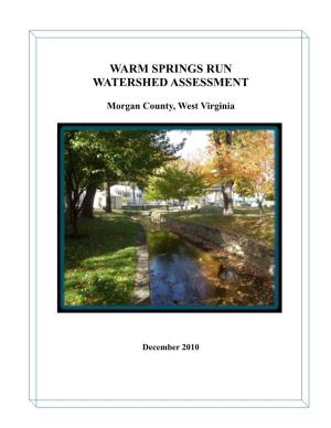 Warm Springs Run Watershed Assessment