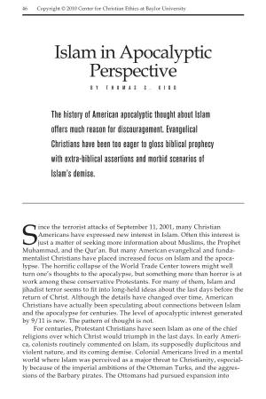 Islam in Apocalyptic Perspective by Thomas S