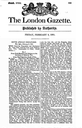 The London Gazette. Publish Bp Autborttp