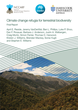 Climate Change Refugia for Terrestrial Biodiversity