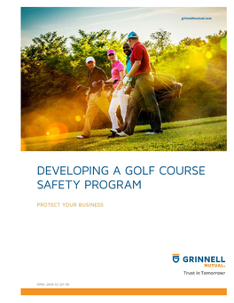 Developing a Golf Course Safety Program 2808 GC (01-18)