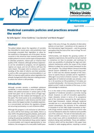 Medicinal Cannabis Policies and Practices Around the World by Sofía Aguilar1, Víctor Gutiérrez,2 Lisa Sánchez3 and Marie Nougier4