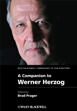 W Erner Herzog Werner Herzog