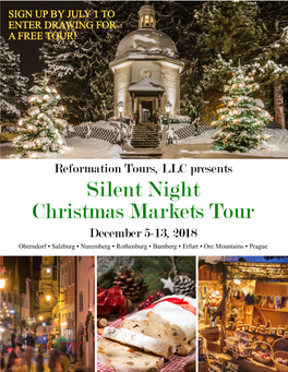 Silent Night Christmas Markets Tour