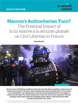 Macron's Authoritarian Turn?