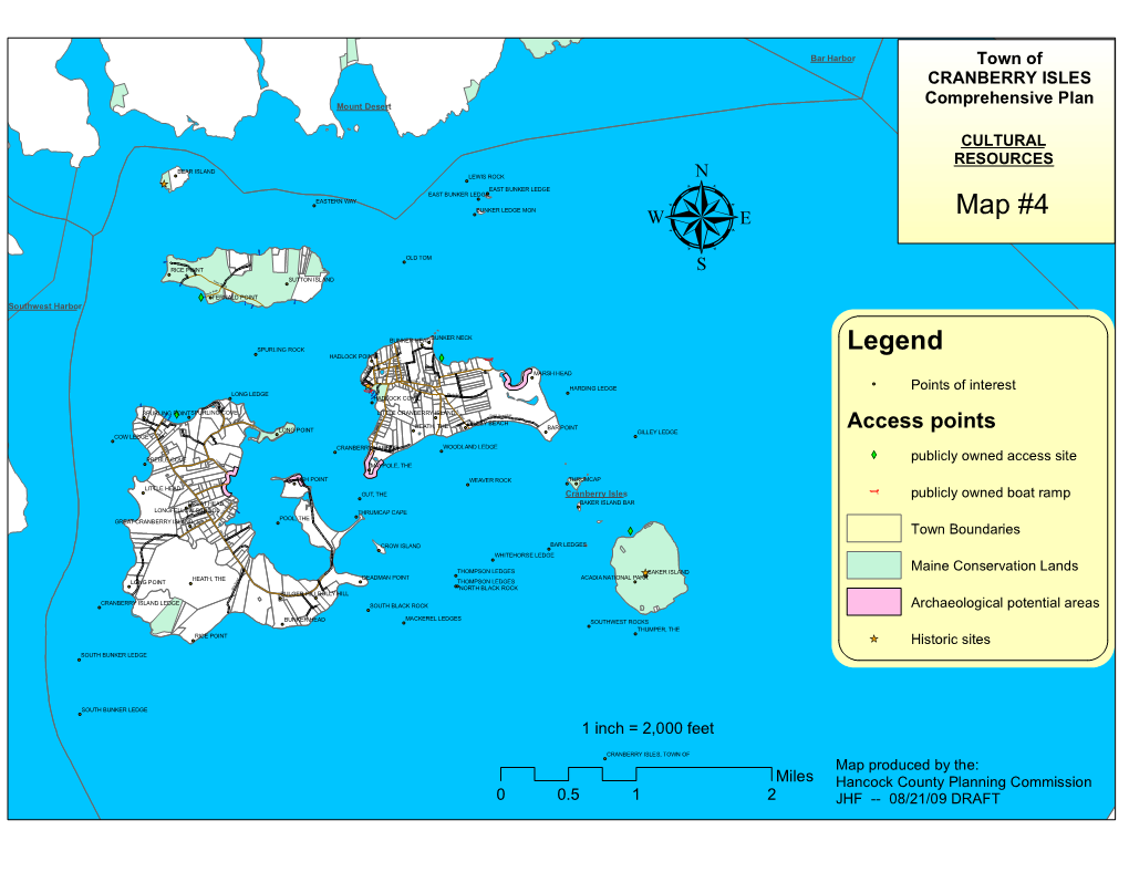 Town of CRANBERRY ISLES Comprehensive Plan CULTURAL