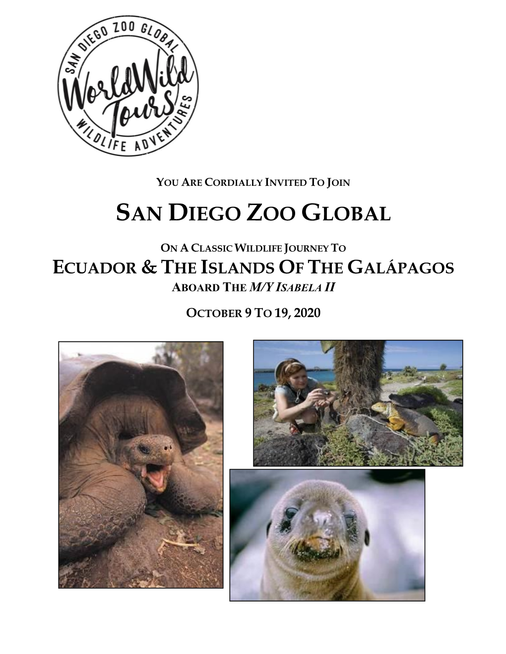 Ecuador Galapagos Brochure FINAL 6.6.19.Pdf