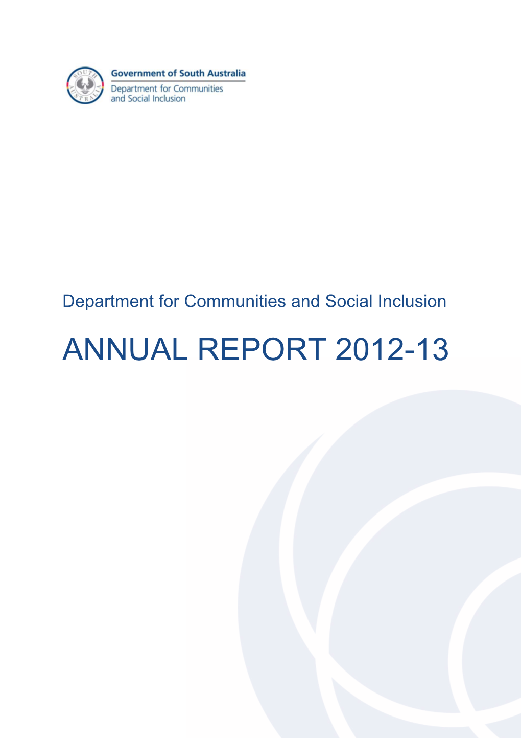 2012-13 DCSI Annual Report