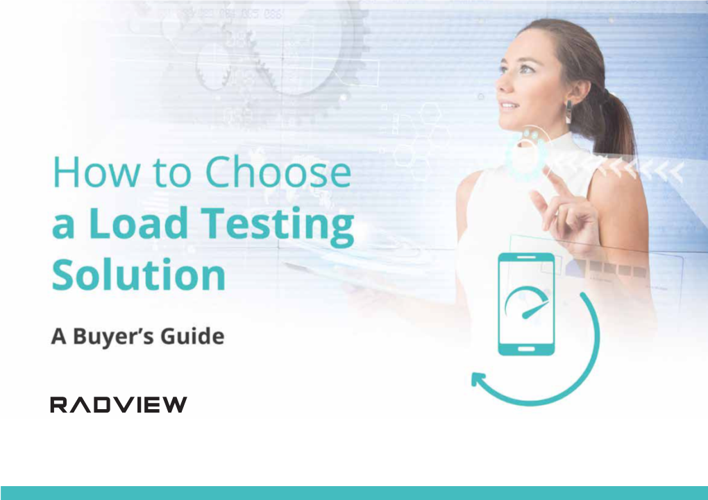 The Load Testing Buyer's Guide