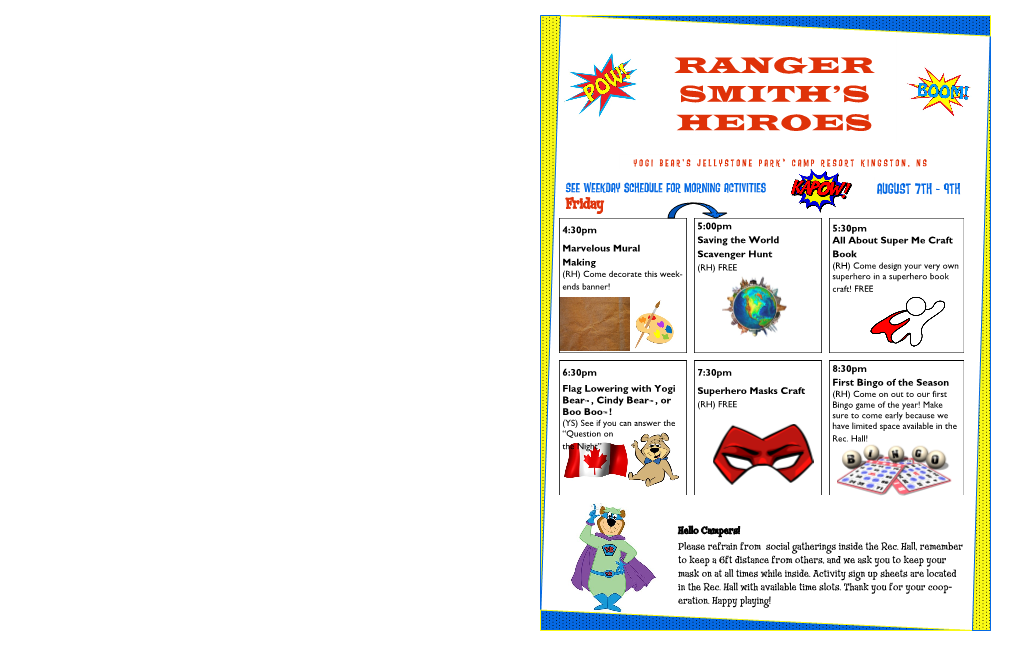 Ranger Smith's Heroes