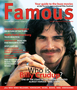 Who Is Billy Crudup?
