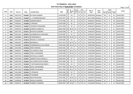 Hall Ticket Data of QUALIFIED Candidates Page 1 of 341