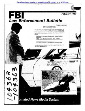 Law Enforcement Bulletin 104362-104363 U.S