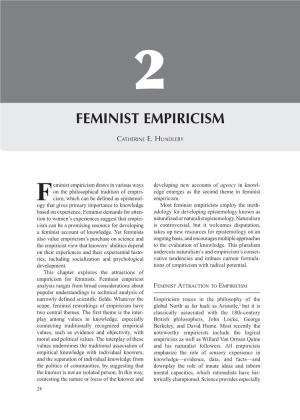 Feminist Empiricism Draws in Various Ways