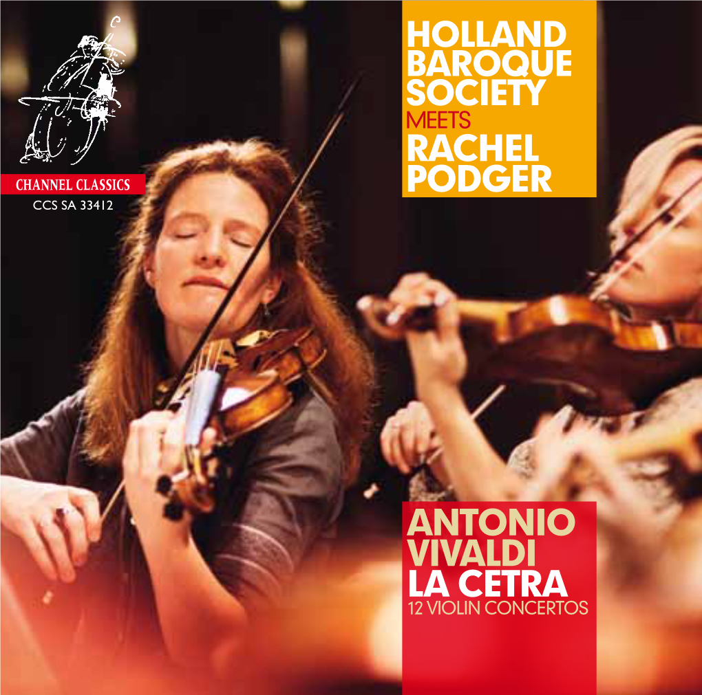 Rachel Podger Antonio Vivaldi La Cetra