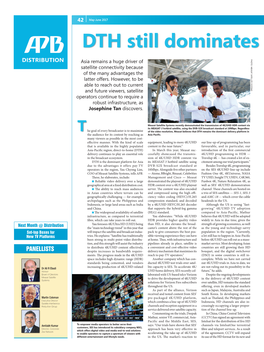 DTH Still Dominates Over Asia-Pacific