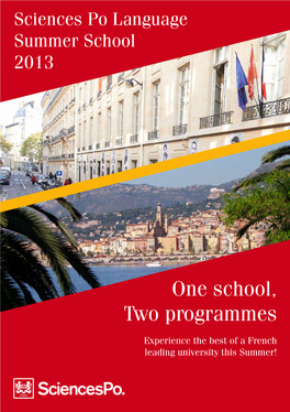 One School, Two Programmes