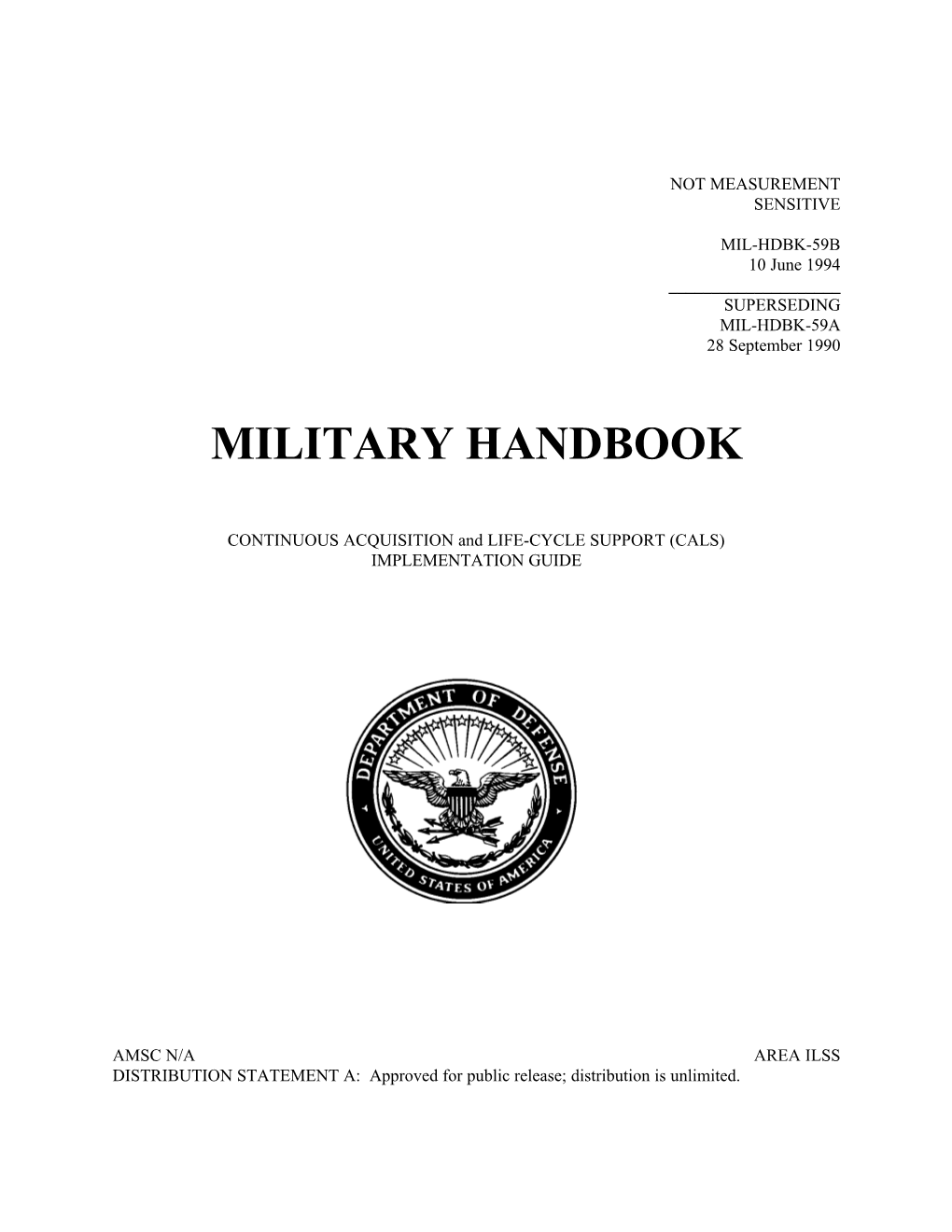 Military Handbook