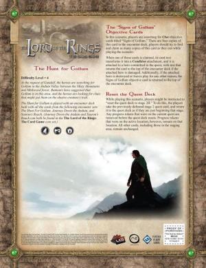 The Lord of the Rings: the Card Game Core Set.)
