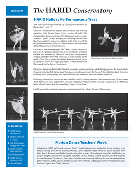 HARID Holiday Performances a Treat Florida Dance Teachers' Week