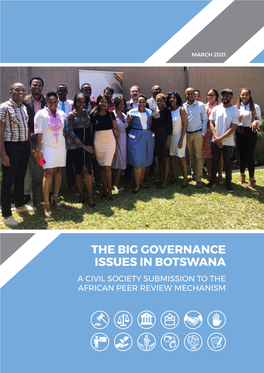 The Big Governance Issues in Botswana