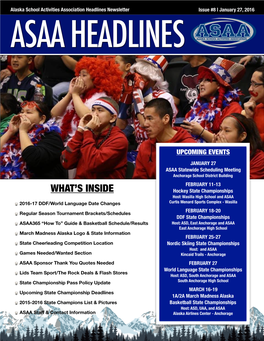 2015-16 ASAA Headlines Issue #8