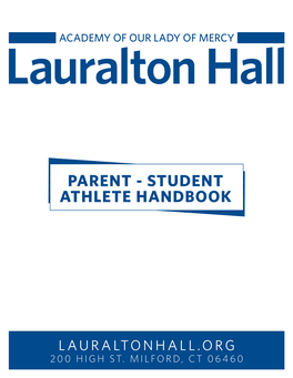 Parent - Student Athlete Handbook