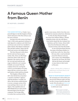 A Famous Queen Mother from Benin