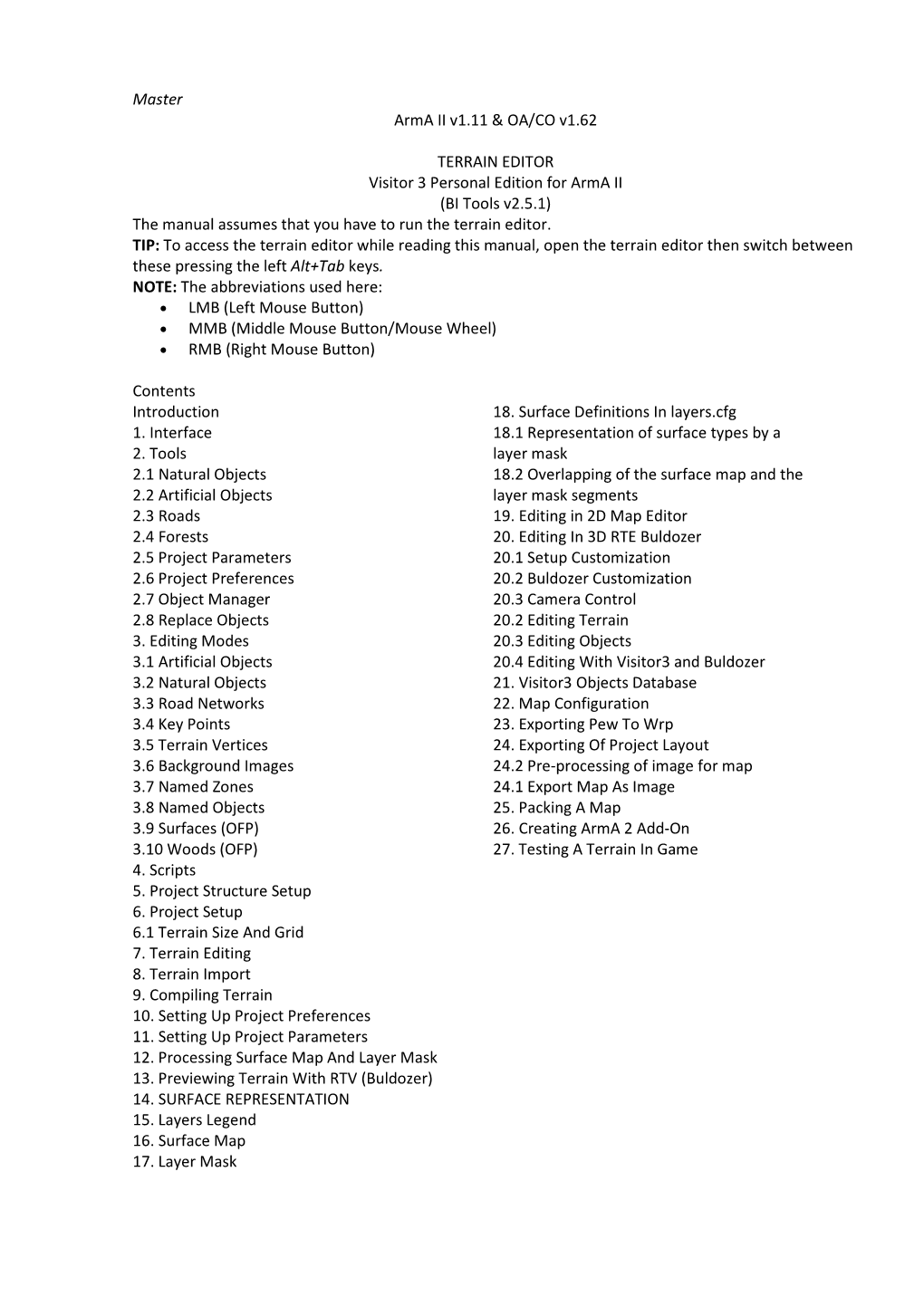 Master Arma II V1.11 & OA/CO V1.62 TERRAIN EDITOR Visitor 3
