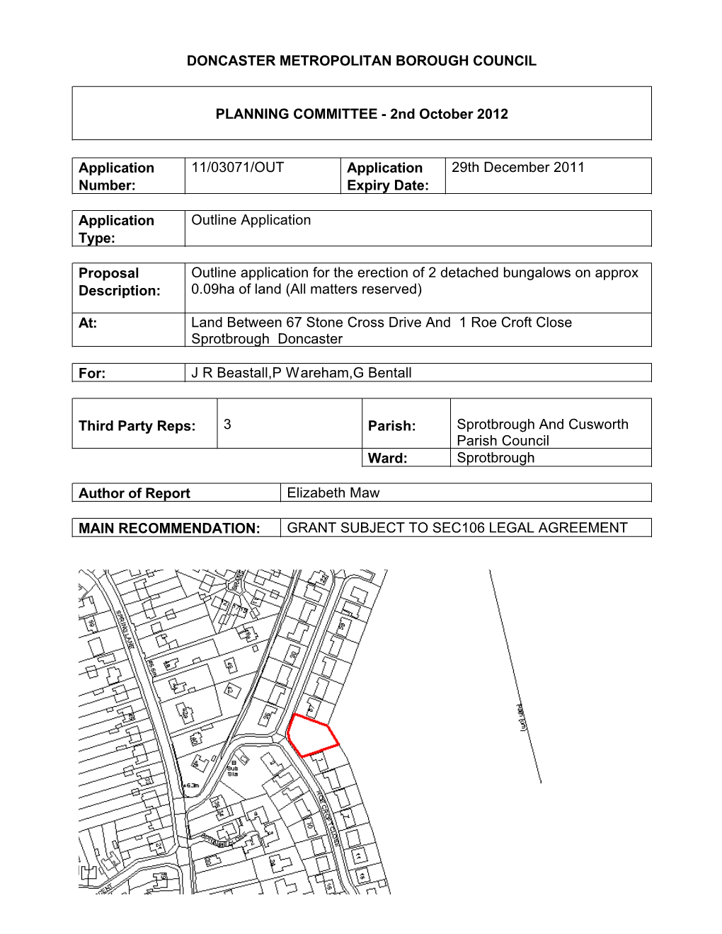 Doncaster Metropolitan Borough Council Planning