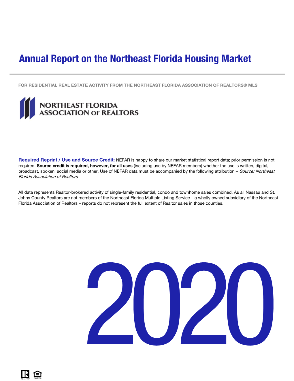 Annual Report on the Northeast Florida Housing Market