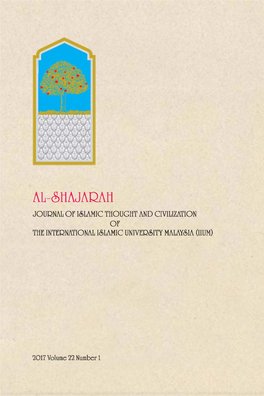 AL-SHAJARAH JOUDNAL of Iâlamic THOUGHT and CIVILIZATION of the INTERNATIONAL ISLAMIC Univedâlty MALAY&IA (HUM)