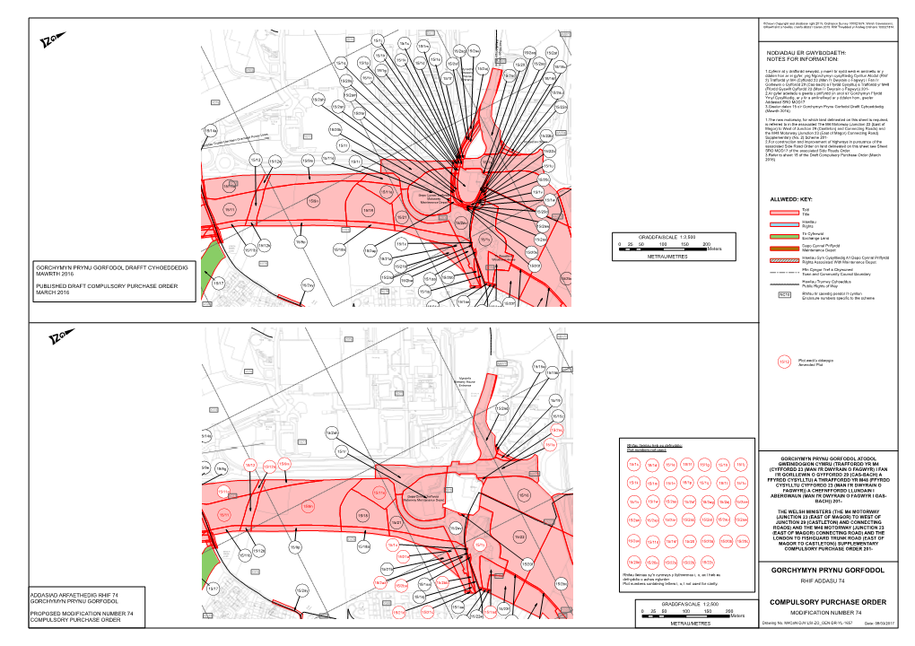 Proposed Modification Number 74 (Map)