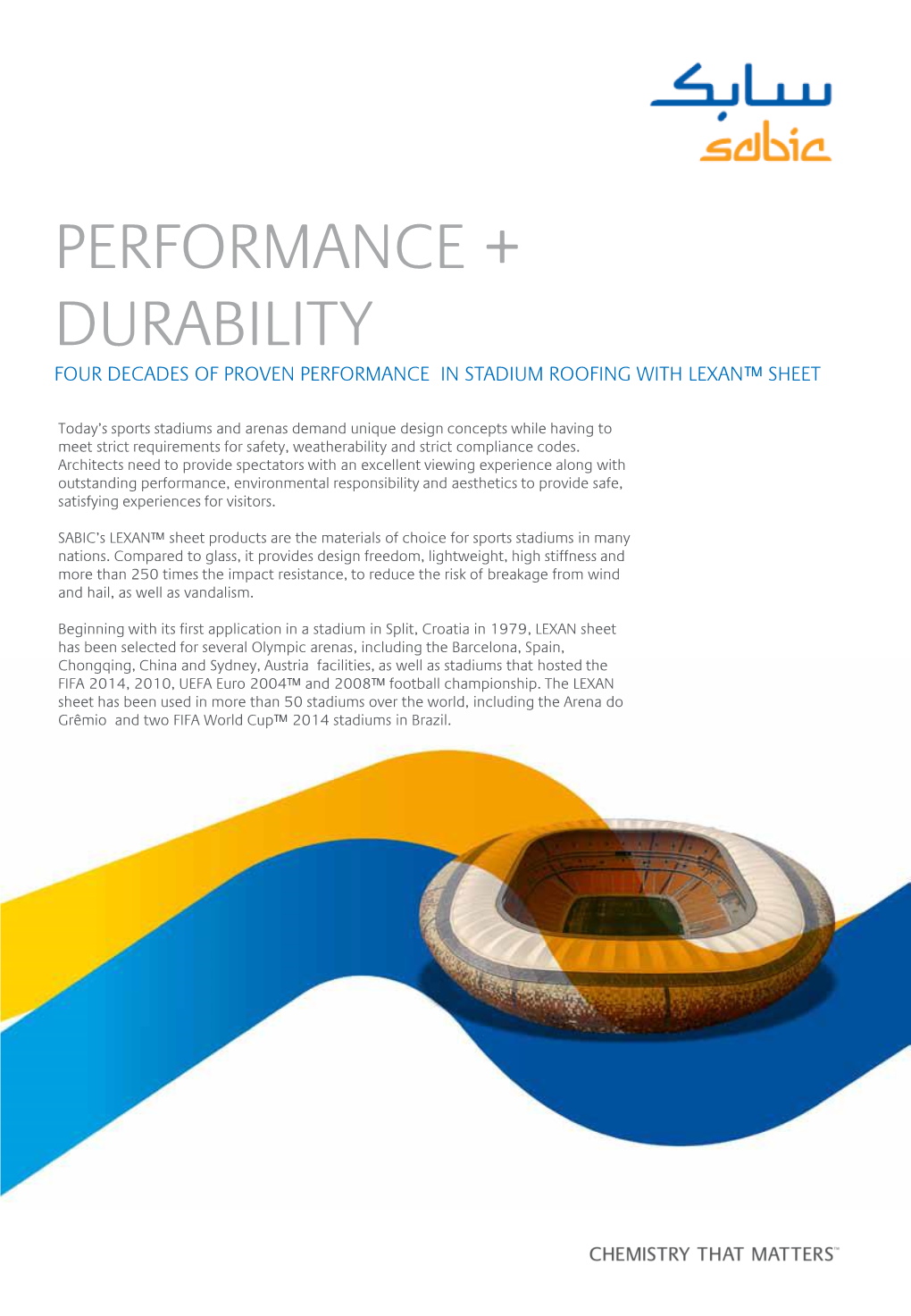 SABIC Brochure STADIUM Perfrmance Durability