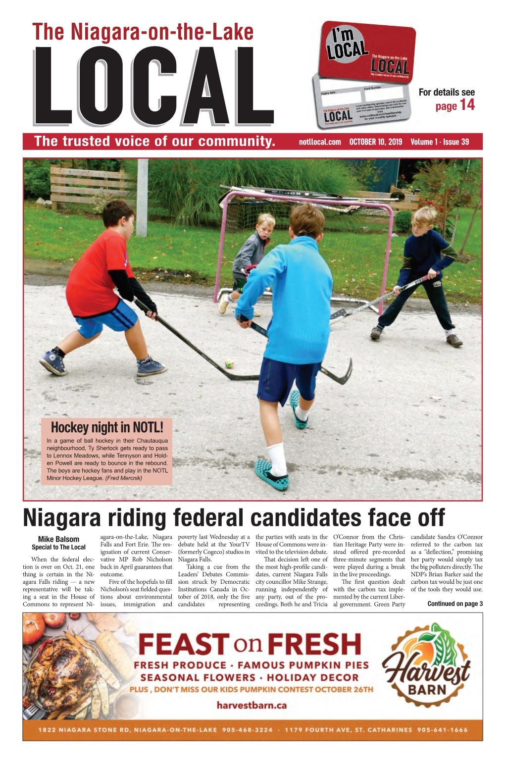 The Local, October 10, 2019