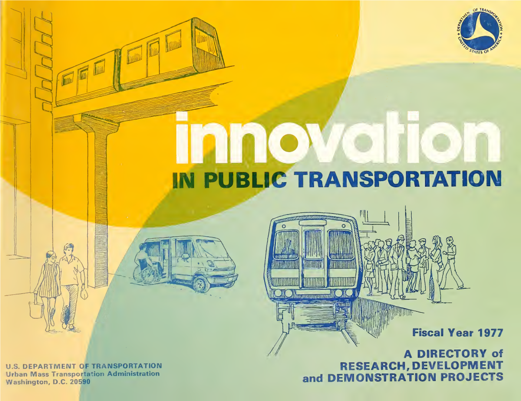 Innovation in PUBLIC TRANSPORTATION